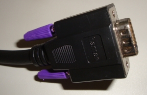 konektor pro zapojen VGA monitoru